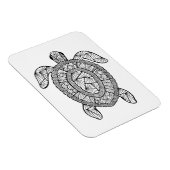 Geïnspireerde schildpad magneet (Rechterzijde)