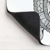 Geïnspireerde schildpad muismat (Hoek)