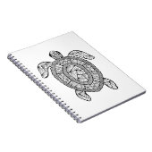 Geïnspireerde Schildpad Notitieboek (Rechterzijde)