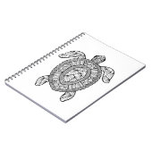 Geïnspireerde Schildpad Notitieboek (Linkerzijde)