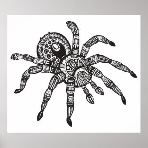 Geïnspireerde spin 2 poster