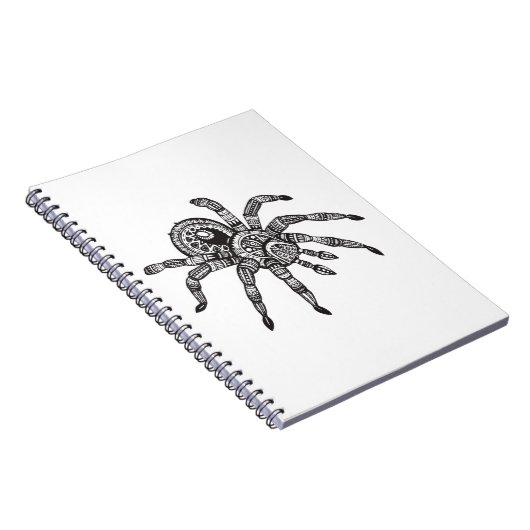 Geïnspireerde spin notitieboek (Rechterzijde)