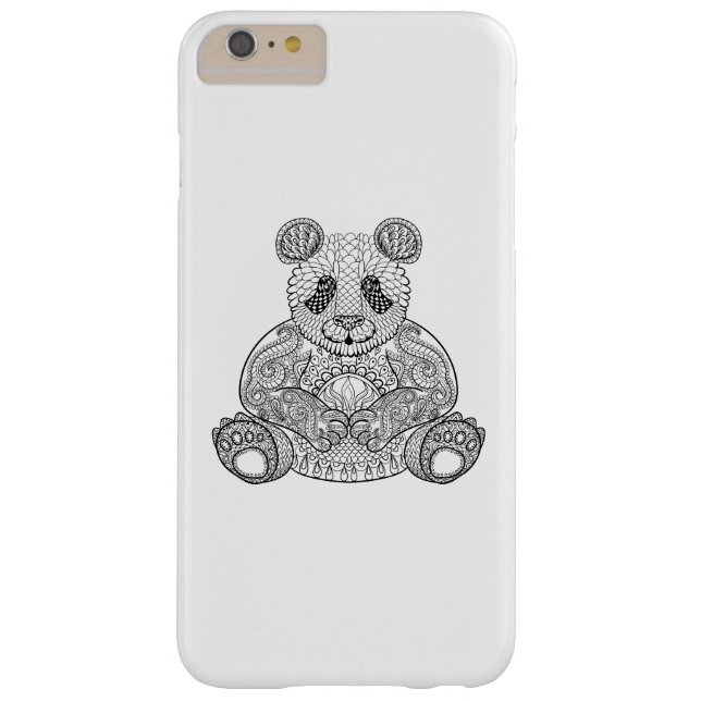 Geïnspireerde stammenpanda Case-Mate iPhone case (Achterkant)