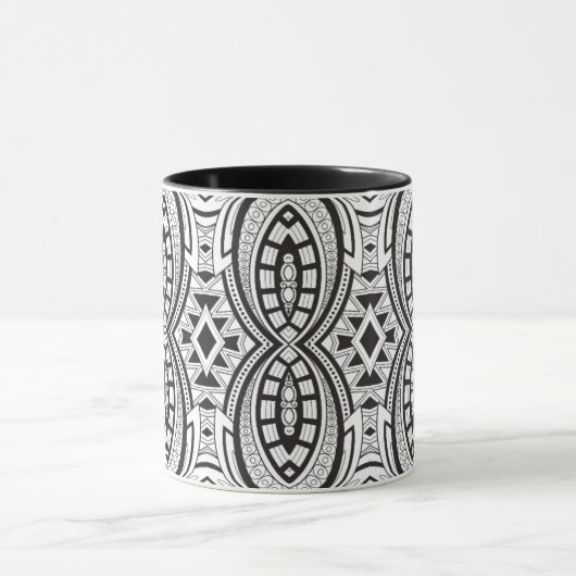 Geïnspireerde stamtekening mok (Midden)