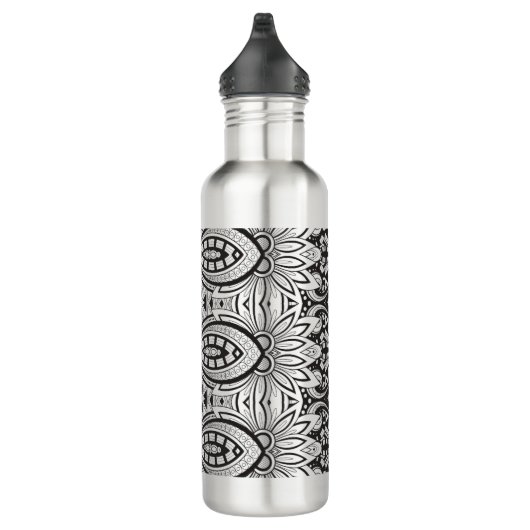 Geïnspireerde stamtekening waterfles  (Rechts)