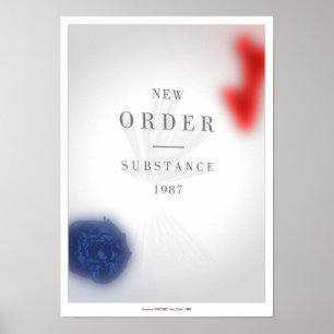Geïnspireerde stof poster