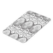 Geïnspireerde Tribal Illustratie Magneet (Linkerzijde)