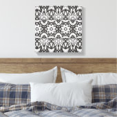 Geïnspireerde Tribal Stijl Illustratie 6 Canvas Afdruk (Insitu (Slaapkamer))