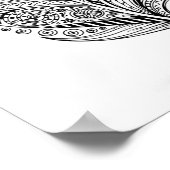 Geïnspireerde tribale doether 2 poster (Hoek)