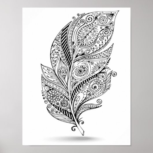 Geïnspireerde tribale doether 2 poster (Voorkant)