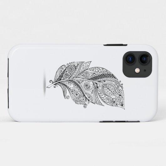 Geïnspireerde tribale doether Case-Mate iPhone case (Achterkant (horizontaal))