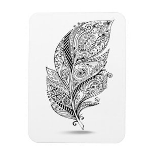 Geïnspireerde tribale doether magneet