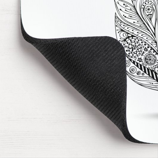 Geïnspireerde tribale doether muismat (Hoek)