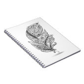 Geïnspireerde tribale doether notitieboek (Rechterzijde)