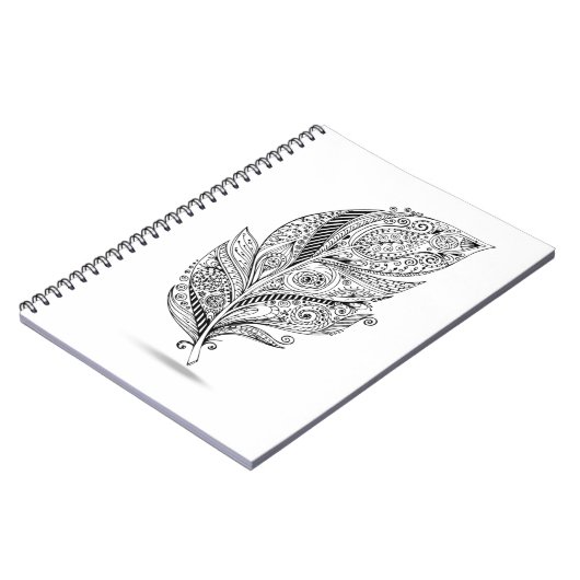 Geïnspireerde tribale doether notitieboek (Linkerzijde)