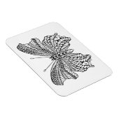 Geïnspireerde tropische vlinder magneet (Rechterzijde)