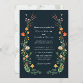  geïnspireerde tuin bruiloft kaart (Voorkant / Achterkant)