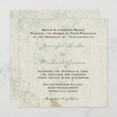 geïnspireerde uitnodiging voor weddenschappen (Voorkant / Achterkant)