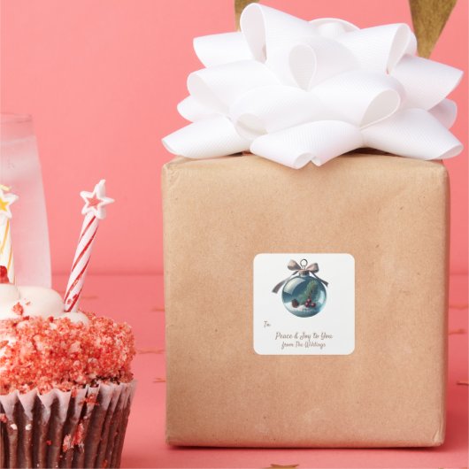 -geïnspireerde vakantie cadeau Labels labels (Feest)