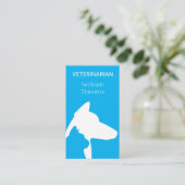 Geinspireerde vee van de Vet-dienst Visitekaartje (Staand voorkant)
