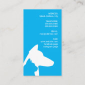 Geinspireerde vee van de Vet-dienst Visitekaartje (Achterkant)