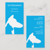 Geinspireerde vee van de Vet-dienst Visitekaartje (Voorkant / Achterkant)