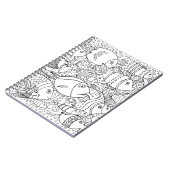 Geïnspireerde visschool notitieboek (Linkerzijde)