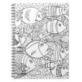 Geïnspireerde visschool notitieboek (Voorkant)