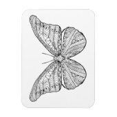 Geïnspireerde vlinder magneet (Verticaal)