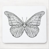 Geïnspireerde vlinder muismat (Voorkant)