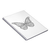 Geïnspireerde vlinder notitieboek (Rechterzijde)