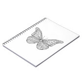 Geïnspireerde vlinder notitieboek (Linkerzijde)