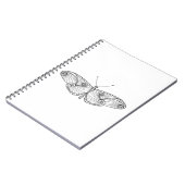 Geïnspireerde vlinderkunst notitieboek (Linkerzijde)