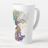 Geïnspireerde vrouw Magic Potion Latte Mok (Rechterhoek)