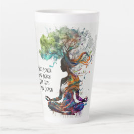Geïnspireerde vrouw Magic Potion Latte Mok