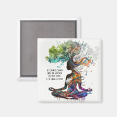 Geïnspireerde vrouw Magic Potion Magnet (Voorkant / Achterkant)
