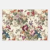 geïnspireerde wilde bloemen inpakpapier vel (Voorkant 2)