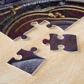 geïnspireerde Wolf Head Art - Nostalgisch Legpuzzel (Zijkant)