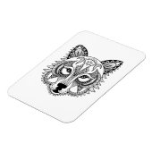 Geïnspireerde Wolf Magneet (Linkerzijde)