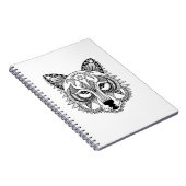 Geïnspireerde Wolf Notitieboek (Rechterzijde)