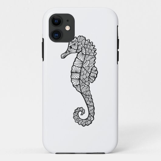 Geïnspireerde Zeepaard Case-Mate iPhone Case (Achterkant)