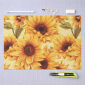 geïnspireerde zonnebloemen Decoupage Tissuepapier (Craft)