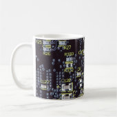 Geïntegreerde Mok-, glas- of reiswiel Koffiemok (Links)