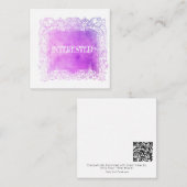 *~* GEÏNTERESSEERD? Relatie AP63 Platte Nota Kaart Notitiekaartje (Voorkant / Achterkant)