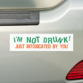 GEÏNTOXICEERDE bumpersticker (Op auto)