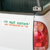 GEÏNTOXICEERDE bumpersticker (Op Truck)