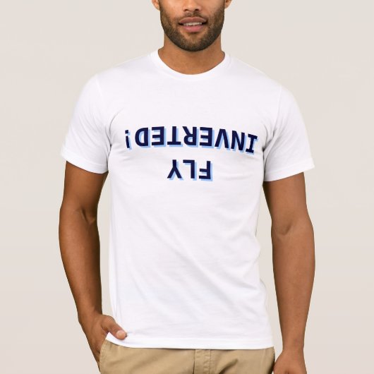 GEÏNVERTEERDE VLUCHT T-SHIRT (Voorkant)