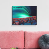 Geïoniseerde zuurstof canvas afdruk (Insitu (Woonkamer))