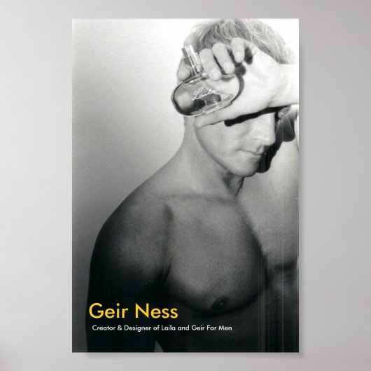 Geir Ness Poster (Voorkant)