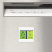 Geir periodieke table name magnet (Insitu (Vaatwasser))